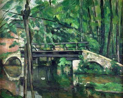 The Bridge at Maincy, or The Bridge at Mennecy, or The Little Bridge, c.1879 by Paul Cézanne
